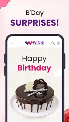 Winni - Cake, Flowers & Gifts android App screenshot 2